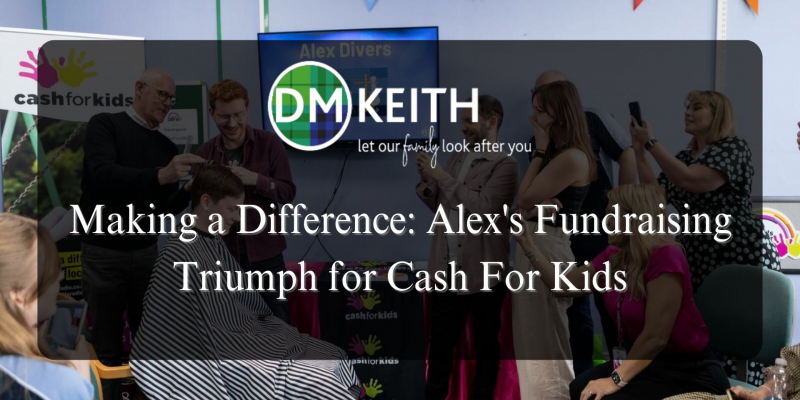 Making a Difference: Alex's Fundraising Triumph for Cash4Kids