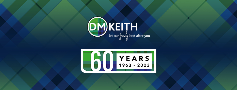 D. M. Keith Celebrate 60 years in business